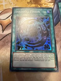 Shaddoll Fusion SDSH-EN049​​ Super Rare Near Mint Unlimited Yugioh - Image 1