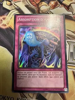 Soul Drain (FRENCH) AP04-EN013 - Super Rare - NM Yugioh - Image 1