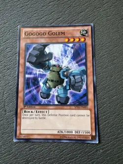 1x (NM) Gogogo Golem - SP14-EN001 - Common - 1st Edition YuGiOh - Image 1