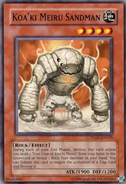 Koa'ki Meiru Sandman - TSHD-EN032 - NM/VLP - Common - Unlimited - Yugioh - Image 1