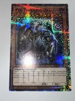 Yugioh! Ten Thousand Dragon - BLAR-EN10K - 10000 Secret Rare - 1st Edition Near - Image 3