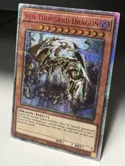 Yugioh! Ten Thousand Dragon - BLAR-EN10K - 10000 Secret Rare - 1st Edition Near - Image 5
