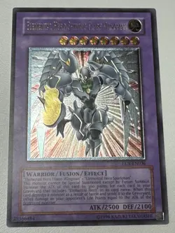 Yugioh! LP Elemental Hero Shining Flare Wingman - EEN-EN036 - Ultimate Rare - Un - Image 1