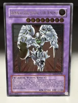 Yugioh! LP Elemental Hero Shining Flare Wingman - EEN-EN036 - Ultimate Rare - Un - Image 2