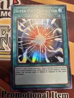Super Polymerization OP09-EN009 Unlimited Edition Super Rare Near Mint Yugioh - Image 1