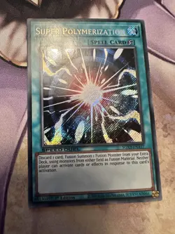 Super Polymerization SGX3-ENA17 - Secret Rare 1st Edition NM Yugioh - Image 1