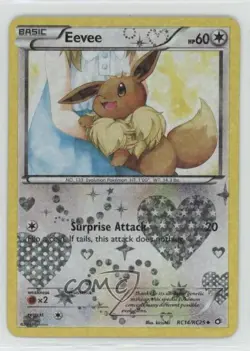 Eevee Pokemon Black & White Legendary Treasures Radiant Collection #RC14 0n17 - Image 1