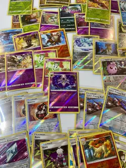 POKEMON SUN & MOON ERA BULK HOLOGRAPHIC RARE & UNCOMMON LOT 409 CARDS - Image 1
