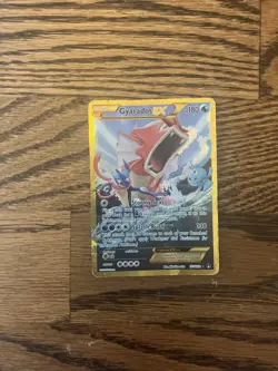 Pokemon TCG Gyarados-EX Breakpoint 123/122 Holo Secret Rare - Image 1