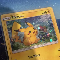 Pikachu SM86 Sequin Holo Promo Pokemon Sun & Moon Promos Pokemon TCG LP - Image 3