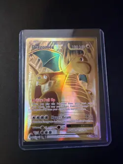 Pokemon Dragonite EX Full Art Ultra Rare Card 106/108 NM Condition - Image 1