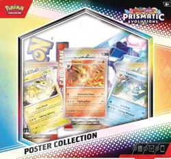 Pokemon TCG: Scarlet & Violet Prismatic Evolutions Poster Collection Box NEW - Image 1