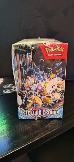 Stellar Crown Booster Box - Pokemon Scarlet And Violet TCG - Brand New & Sealed - Image 2