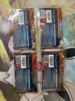 4x Pokemon XY Primal Clash Booster Packs Complete Art Set Sealed Brand New - Image 2