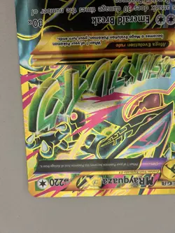 Pokemon JUMBO/Oversized Card Mega M Rayquaza EX Full Art XY 98/98 Ungraded - Image 5