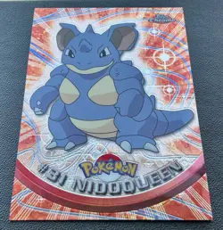 Pokemon Card - 2000 Topps Chrome Series 1 Nidoqueen #31 Holo Foil - Image 2
