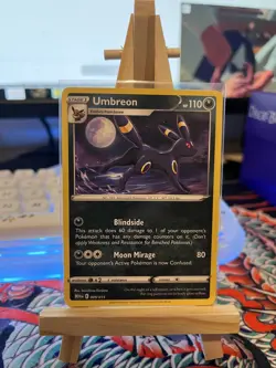 Umbreon 2025 McDonalds Happy Meal Pokemon Promo Card 009/015 NM - Image 1