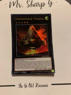 CHRONOMALE VIMANA - 1. AUFLAGE DAMA-DE044 DEUTSCH Yu Gi Oh! CARD ULTRA RARE - Image 2