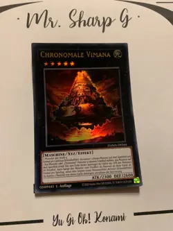 CHRONOMALE VIMANA - 1. AUFLAGE DAMA-DE044 DEUTSCH Yu Gi Oh! CARD ULTRA RARE - Image 4