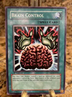 Yu-Gi-Oh! TCG Brain Control Starter Deck 1996 YSD-EN031 1st Edition - Image 1