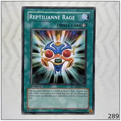 Reptilianne Rage - ABPF-EN047 - Common 1st Edition Yugioh - Image 1