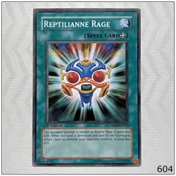 Reptilianne Rage - ABPF-EN047 - Common 1st Edition Yugioh - Image 1
