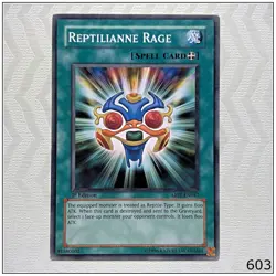 Reptilianne Rage - ABPF-EN047 - Common 1st Edition Yugioh - Image 1