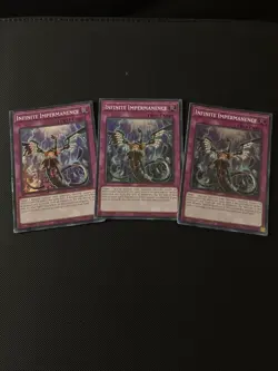 Infinite Impermanence - x3 *Playset* SDCS-EN036 Super Rare 1st Edition LP - Image 1