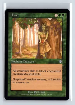 LURE - MTG Magic the Gathering Card - Mercadian Masques - Uncommon - Image 1