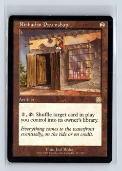 RISHADAN PAWNSHOP - MTG Magic the Gathering Card - Mercadian Masques - Rare - Image 1