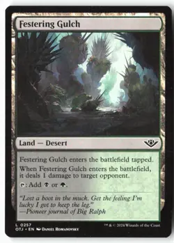 Festering Gulch - Outlaws of Thunder Junction (257) - MTG - Image 1