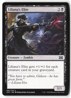 Liliana's Elite - Double Masters 2022 (82) - MTG - Image 1