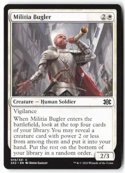 Militia Bugler - Double Masters 2022 (19) - MTG - Image 1