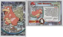 Slowbro Topps Pokemon TV Animation Edition Series 2 #80 2000 8d4 - Image 3