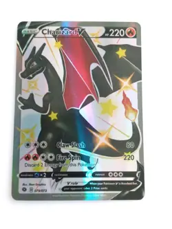 Pokemon Champions Path Secret Rare Shiny Charizard V Card 079/073 2020 - Image 3