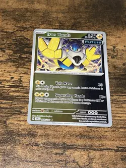 Iron Hands 061/162 2024 Pokemon TCG S&V Temporal Forces - Reverse Holo - NM - Image 1
