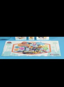 Pokemon World Championships 2025 Anaheim Car Design Playmat New - Image 2