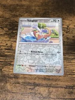 Yungoos 176/197 Pokemon Obsidian Flames SV03 Reverse Holo Common Card - NM - Image 1
