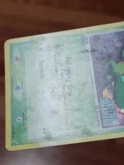 MP Pokemon EX Crystal Guardians Treecko Stamped Reverse Holo 67/100 Vintage 2006 - Image 2