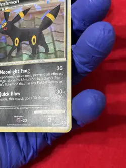 Umbreon 10/90 - Cracked Ice Holo Rare Undaunted 2010 Pokemon MP - Image 4