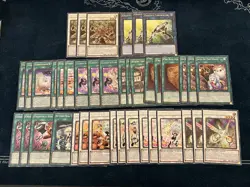 Yummy Deck Core Rare & Supers Playsets Extra Deck 40 Cards Yugioh Justice Hunter - Image 1