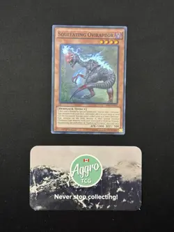 Souleating Oviraptor - Yugioh SR04-EN002 1st Edition Super Rare NM - Image 1