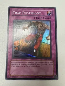 Yugioh! MP Trap Dustshoot - CP05-EN005 - Super Rare - Unlimited Edition Moderate - Image 1