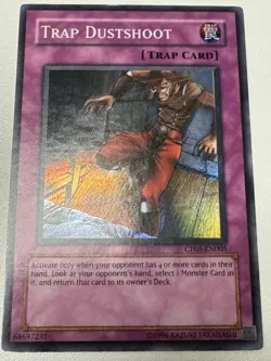 Yugioh! MP Trap Dustshoot - CP05-EN005 - Super Rare - Unlimited Edition Moderate - Image 2