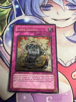 SUPERCHARGE ULTIMATE RARE FRENCH POTD-EN056 FR056 LIGHT PLAY YUGIOH - Image 1