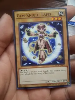 Yugioh!-(x3)-Gem-Knight Lapis- Common- Sece-en012-(MOD/LP) - Image 5