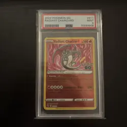 2022 Radiant Charizard 011/078 Pokemon GO Holo PSA 9 MINT - Image 1