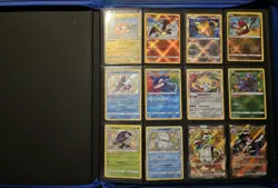 Pokemon Cards In Ultra Pro 4x3 Page Binder - Image 1