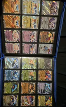 Pokemon Cards In Ultra Pro 4x3 Page Binder - Image 2