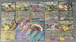 Pokemon TCG Surging sparks EX Lot - Image 1